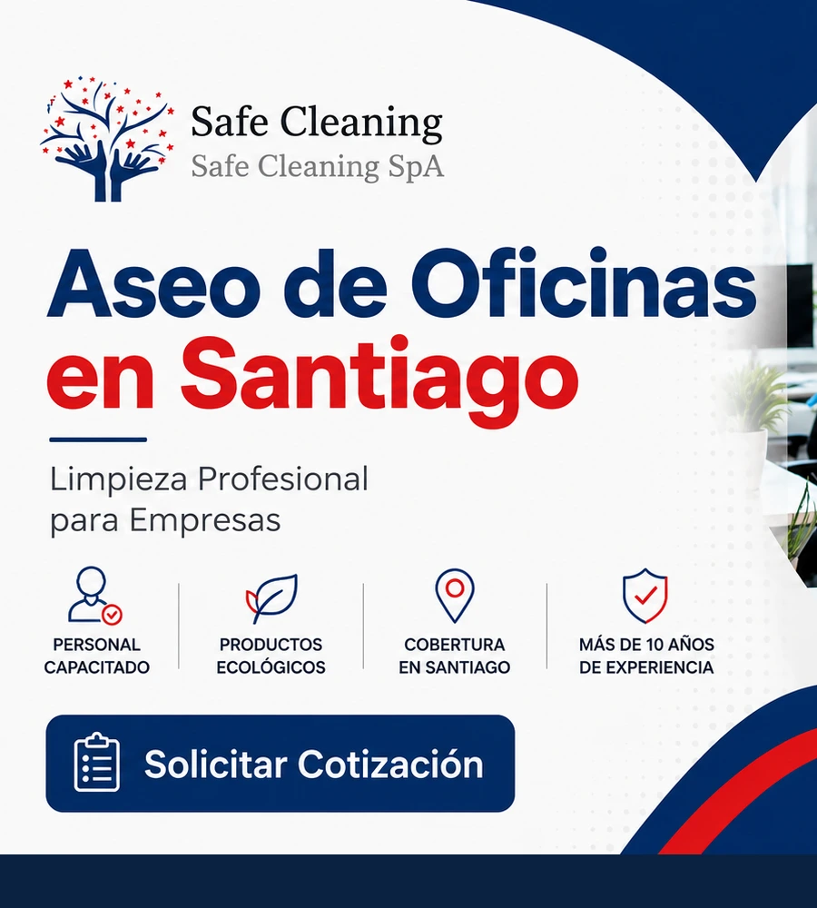 Aseo de oficinas en Santiago